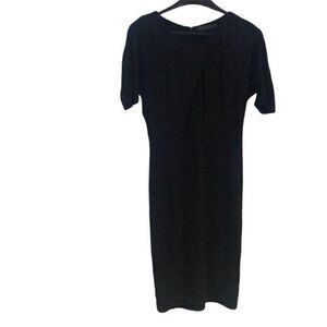 Velvet black dress size S